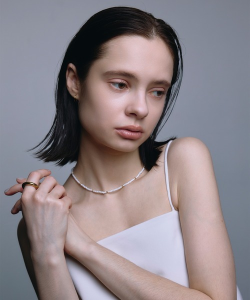 CENE(セネ)の「【CENE】セネ/ビーズネックレス(ネックレス・レディース・シルバー/ゴールド・FREE)」の22枚目の写真
