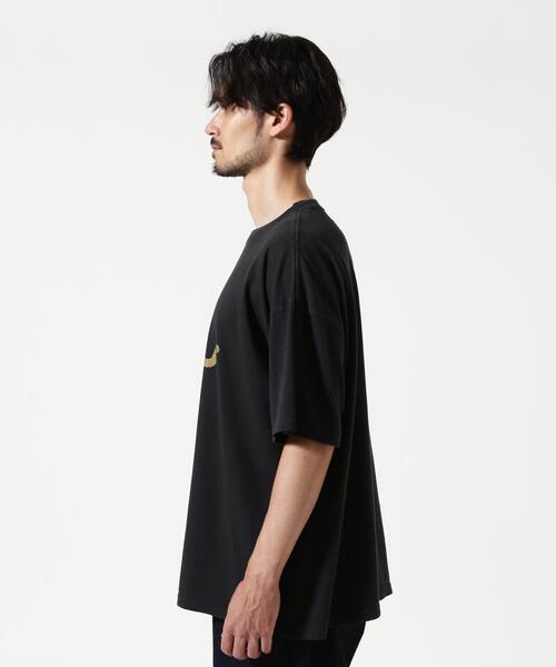 REMI RELIEF(レミレリーフ)の「REMI RELIEF(レミレリーフ) 別注20/-天竺BIGサイズTシャツ(BOB)(Tシャツ/カットソー・メンズ・その他/ブラック・XL/L/M)」の7枚目の写真