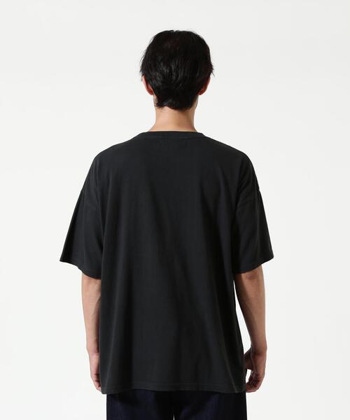 REMI RELIEF(レミレリーフ)の「REMI RELIEF(レミレリーフ) 別注20/-天竺BIGサイズTシャツ(BOB)(Tシャツ/カットソー・メンズ・その他/ブラック・XL/L/M)」の8枚目の写真