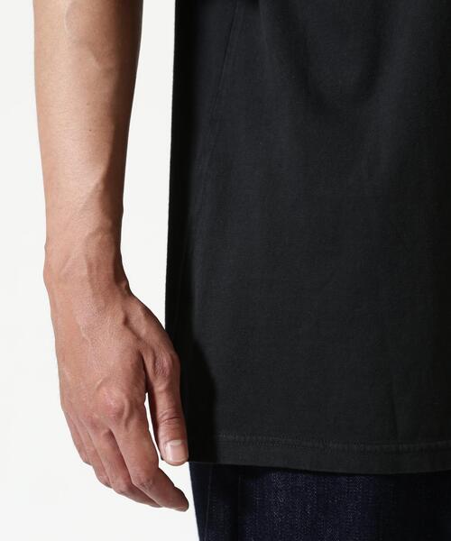 REMI RELIEF(レミレリーフ)の「REMI RELIEF(レミレリーフ) 別注20/-天竺BIGサイズTシャツ(BOB)(Tシャツ/カットソー・メンズ・その他/ブラック・XL/L/M)」の11枚目の写真