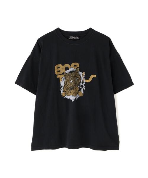 REMI RELIEF(レミレリーフ)の「REMI RELIEF(レミレリーフ) 別注20/-天竺BIGサイズTシャツ(BOB)(Tシャツ/カットソー・メンズ・その他/ブラック・XL/L/M)」の15枚目の写真