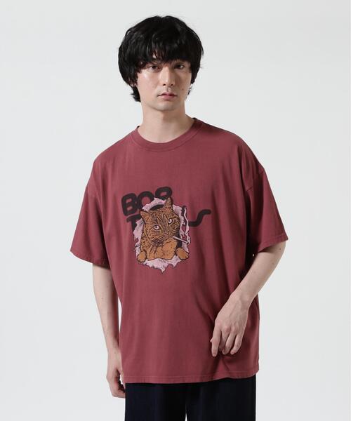 REMI RELIEF(レミレリーフ)の「REMI RELIEF(レミレリーフ) 別注20/-天竺BIGサイズTシャツ(BOB)(Tシャツ/カットソー・メンズ・その他/ブラック・XL/L/M)」の19枚目の写真