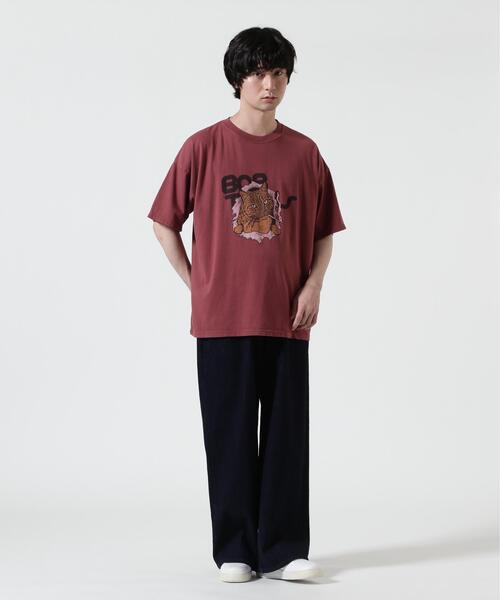 REMI RELIEF(レミレリーフ)の「REMI RELIEF(レミレリーフ) 別注20/-天竺BIGサイズTシャツ(BOB)(Tシャツ/カットソー・メンズ・その他/ブラック・XL/L/M)」の21枚目の写真
