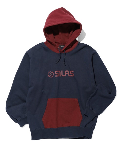 SILAS(サイラス)の「LOGO HOODED SWEATSHIRT(パーカー・メンズ・アッシュ/マスタード/ネイビー・M/XL/L)」の2枚目の写真