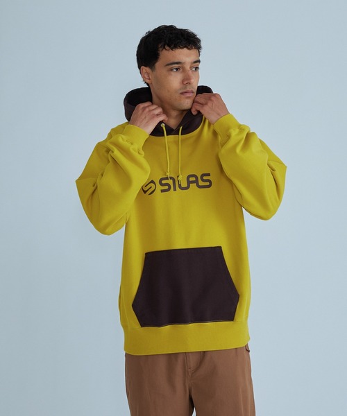SILAS(サイラス)の「LOGO HOODED SWEATSHIRT(パーカー・メンズ・アッシュ/マスタード/ネイビー・M/XL/L)」の6枚目の写真