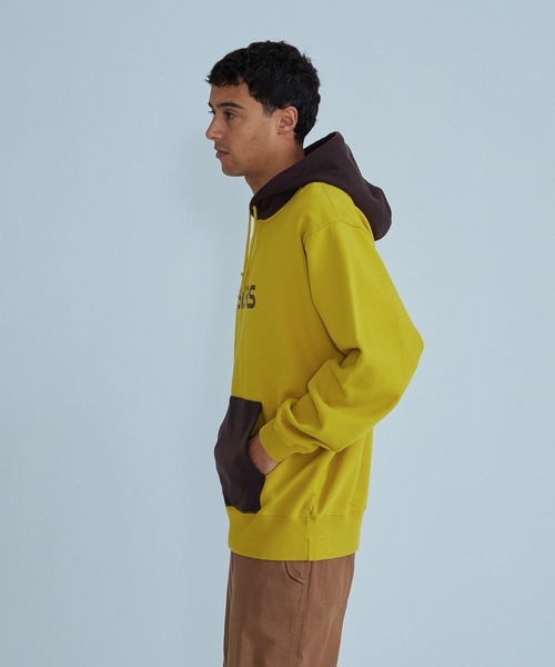 SILAS(サイラス)の「LOGO HOODED SWEATSHIRT(パーカー・メンズ・アッシュ/マスタード/ネイビー・M/XL/L)」の7枚目の写真