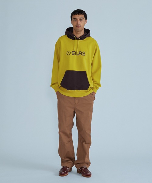 SILAS(サイラス)の「LOGO HOODED SWEATSHIRT(パーカー・メンズ・アッシュ/マスタード/ネイビー・M/XL/L)」の9枚目の写真