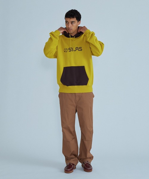 SILAS(サイラス)の「LOGO HOODED SWEATSHIRT(パーカー・メンズ・アッシュ/マスタード/ネイビー・M/XL/L)」の10枚目の写真
