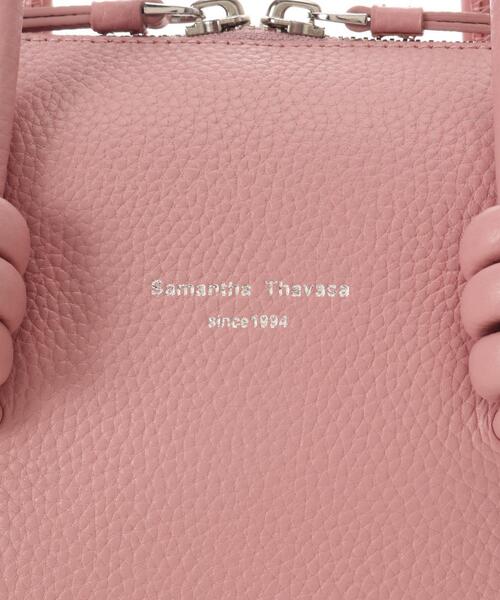 Samantha Thavasa(サマンサタバサ)の「ノットデザインレザーハンドバッグ 小サイズ(ハンドバッグ・レディース・ピンクベージュ/ブラック/オフホワイト/グレイッシュベージュ・FREE)」の16枚目の写真