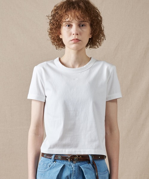 Eddie Bauer(エディーバウアー)の「クリーン コンパクト クルーTシャツ(Tシャツ/カットソー・レディース・杢グレー/ネイビー/ホワイト・M/XL/L/S)」の21枚目の写真
