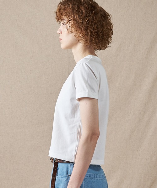 Eddie Bauer(エディーバウアー)の「クリーン コンパクト クルーTシャツ(Tシャツ/カットソー・レディース・杢グレー/ネイビー/ホワイト・M/XL/L/S)」の22枚目の写真