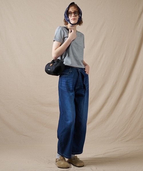 Eddie Bauer(エディーバウアー)の「クリーン コンパクト クルーTシャツ(Tシャツ/カットソー・レディース・杢グレー/ネイビー/ホワイト・M/XL/L/S)」の15枚目の写真
