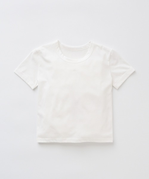 Eddie Bauer(エディーバウアー)の「クリーン コンパクト クルーTシャツ(Tシャツ/カットソー・レディース・杢グレー/ネイビー/ホワイト・M/XL/L/S)」の5枚目の写真