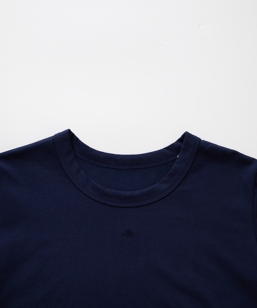 Eddie Bauer(エディーバウアー)の「クリーン コンパクト クルーTシャツ(Tシャツ/カットソー・レディース・杢グレー/ネイビー/ホワイト・M/XL/L/S)」の9枚目の写真