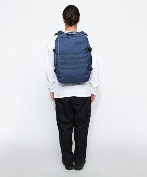 CABINZERO（キャビンゼロ）の「【CABINZERO/キャビンゼロ】 MILITARY STYLE 36L / バックパック リュック（バックパック/リュック・メンズ・ネイビー/グリーン系/ブラック・FREE）」の4枚目の写真
