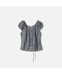 FOR YOUR EYES ONLY（フォー ユア アイズ オンリー）の「Lia Floral Puff Blouse (2 colors)（シャツ/ブラウス）」