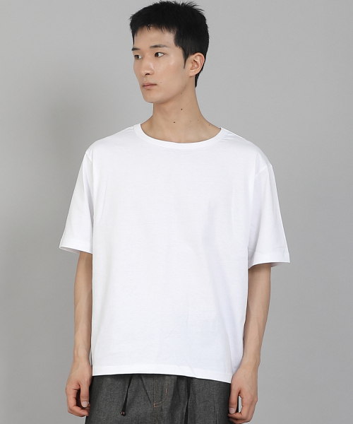 SAINTCREW(セントクルー)の「無地Rネック16sコットン半袖TシャツRCS-892ホワイト(Tシャツ/カットソー・メンズ・その他・LARGE/MEDIUM/X-LARGE/XX-LARGE/XXXX-LARGE/XXX-LARGE)」の2枚目の写真
