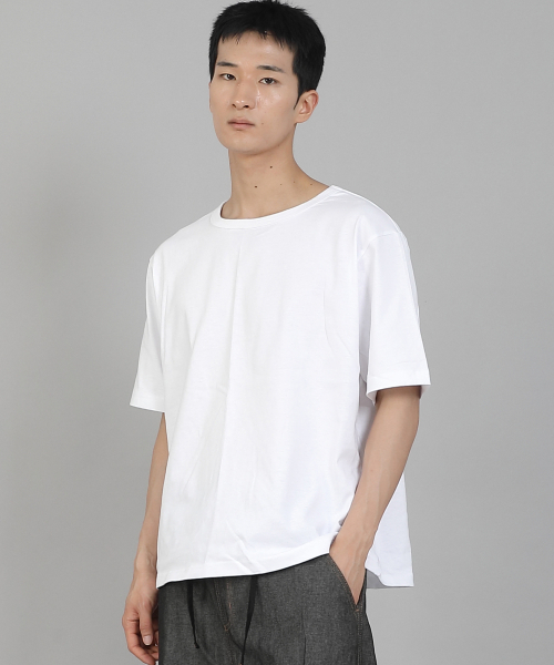 SAINTCREW(セントクルー)の「無地Rネック16sコットン半袖TシャツRCS-892ホワイト(Tシャツ/カットソー・メンズ・その他・LARGE/MEDIUM/X-LARGE/XX-LARGE/XXXX-LARGE/XXX-LARGE)」の5枚目の写真