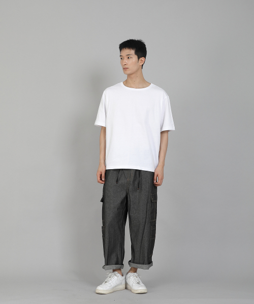 SAINTCREW(セントクルー)の「無地Rネック16sコットン半袖TシャツRCS-892ホワイト(Tシャツ/カットソー・メンズ・その他・LARGE/MEDIUM/X-LARGE/XX-LARGE/XXXX-LARGE/XXX-LARGE)」の8枚目の写真