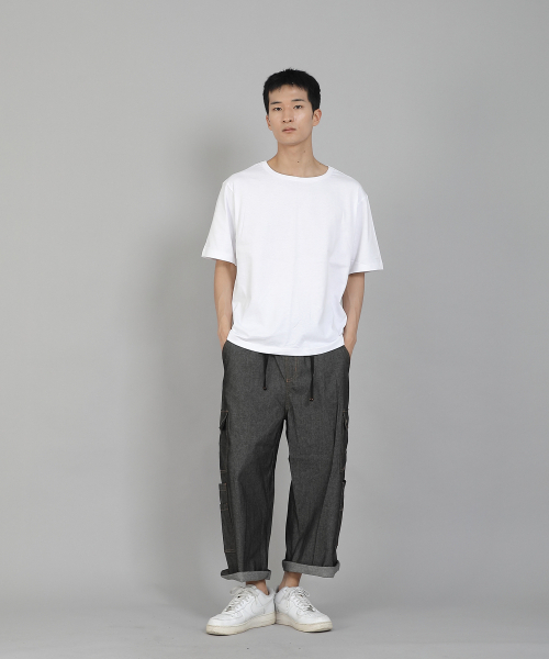 SAINTCREW(セントクルー)の「無地Rネック16sコットン半袖TシャツRCS-892ホワイト(Tシャツ/カットソー・メンズ・その他・LARGE/MEDIUM/X-LARGE/XX-LARGE/XXXX-LARGE/XXX-LARGE)」の10枚目の写真