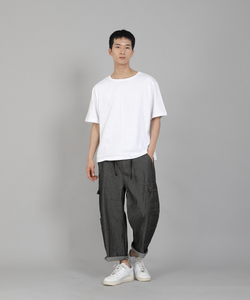 SAINTCREW(セントクルー)の「無地Rネック16sコットン半袖TシャツRCS-892ホワイト(Tシャツ/カットソー・メンズ・その他・LARGE/MEDIUM/X-LARGE/XX-LARGE/XXXX-LARGE/XXX-LARGE)」の11枚目の写真