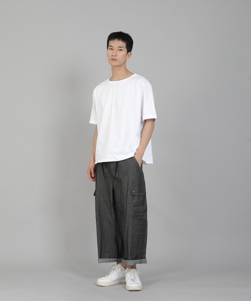 SAINTCREW(セントクルー)の「無地Rネック16sコットン半袖TシャツRCS-892ホワイト(Tシャツ/カットソー・メンズ・その他・LARGE/MEDIUM/X-LARGE/XX-LARGE/XXXX-LARGE/XXX-LARGE)」の12枚目の写真