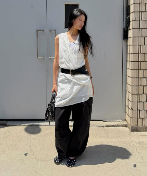 MILLO WOMEN（ミロウーマン）の「レーストリミングドレープドレス[アイボリー]（ワンピース・レディース・その他・SMALL/MEDIUM）」の4枚目の写真