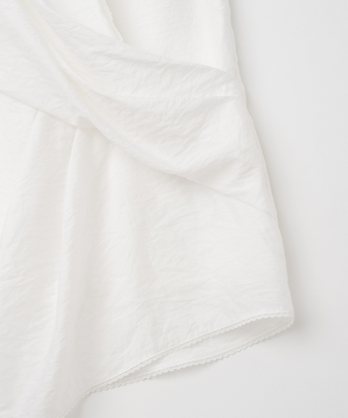 MILLO WOMEN（ミロウーマン）の「レーストリミングドレープドレス[アイボリー]（ワンピース・レディース・その他・SMALL/MEDIUM）」の8枚目の写真