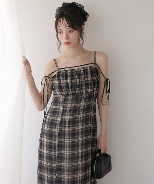 one after another NICE CLAUP(ワンアフターアナザーナイスクラップ)の「ニットセットワンピース(ワンピース・レディース・ブラウン系その他/ブラウン系その他2/ブラック系その他/ホワイト系その他・FREE)」の22枚目の写真