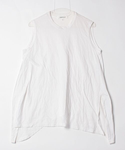 エンフォルド　ENFORD 半袖　ブラウス　トップス　カットソー ブランド古着】半袖カットソー（Tシャツ/カットソー）｜ENFOLD