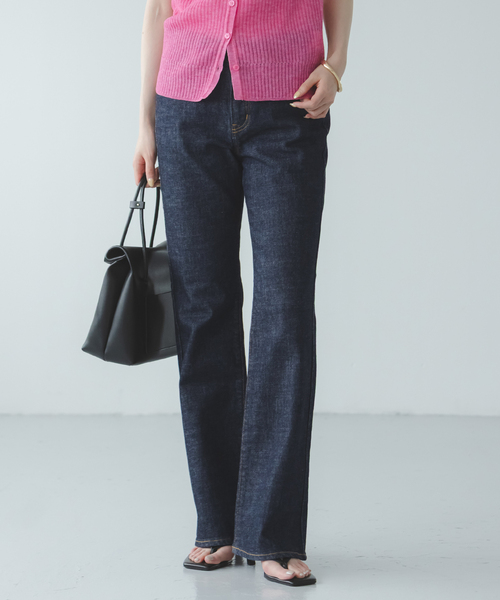 NEEDBY heritage(ニードバイヘリテージ)の「《NOBLE型別注》NEED by heritage/ニードバイヘリテージEMMY(デニムパンツ・レディース・サックスブルー/ネイビー・23/24/25/26)」の4枚目の写真