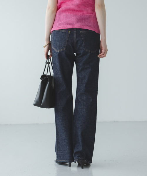 NEEDBY heritage(ニードバイヘリテージ)の「《NOBLE型別注》NEED by heritage/ニードバイヘリテージEMMY(デニムパンツ・レディース・サックスブルー/ネイビー・23/24/25/26)」の6枚目の写真