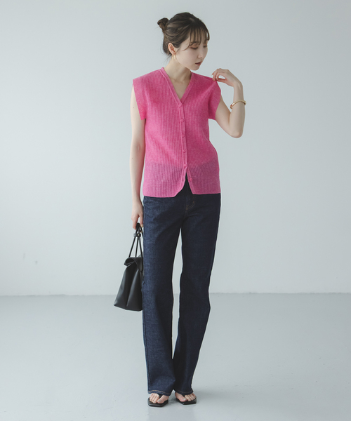 NEEDBY heritage(ニードバイヘリテージ)の「《NOBLE型別注》NEED by heritage/ニードバイヘリテージEMMY(デニムパンツ・レディース・サックスブルー/ネイビー・23/24/25/26)」の7枚目の写真