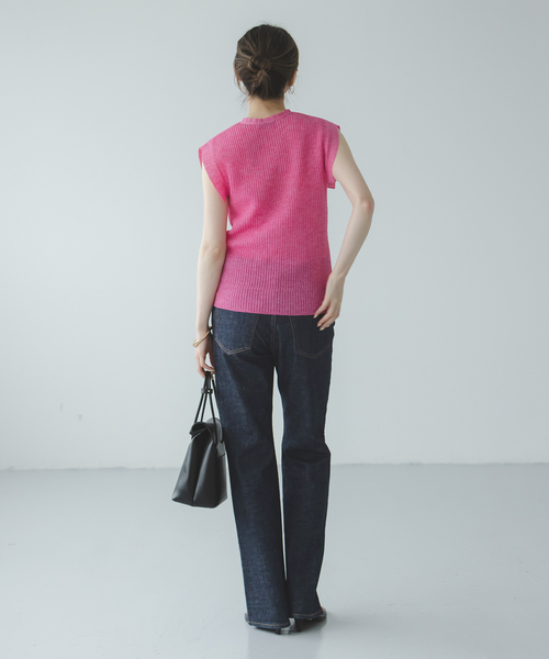 NEEDBY heritage(ニードバイヘリテージ)の「《NOBLE型別注》NEED by heritage/ニードバイヘリテージEMMY(デニムパンツ・レディース・サックスブルー/ネイビー・23/24/25/26)」の9枚目の写真