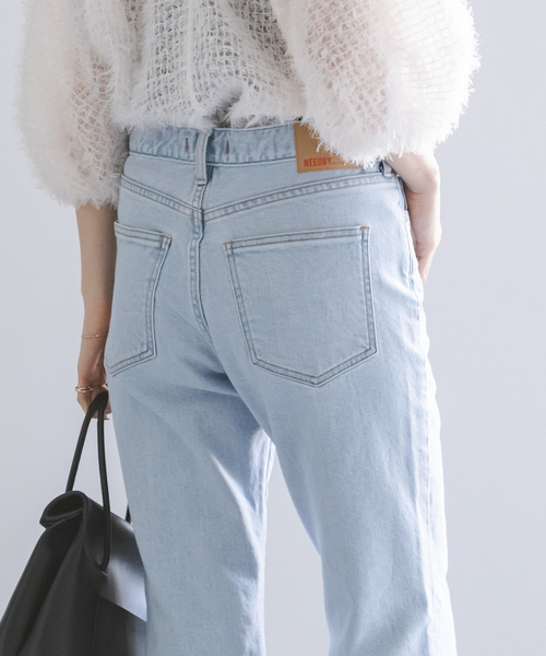 NEEDBY heritage(ニードバイヘリテージ)の「《NOBLE型別注》NEED by heritage/ニードバイヘリテージEMMY(デニムパンツ・レディース・サックスブルー/ネイビー・23/24/25/26)」の11枚目の写真