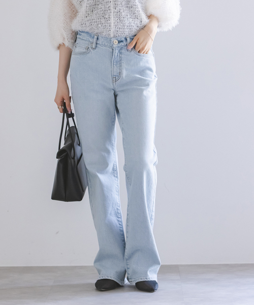 NEEDBY heritage(ニードバイヘリテージ)の「《NOBLE型別注》NEED by heritage/ニードバイヘリテージEMMY(デニムパンツ・レディース・サックスブルー/ネイビー・23/24/25/26)」の14枚目の写真