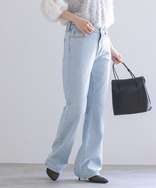 NEEDBY heritage(ニードバイヘリテージ)の「《NOBLE型別注》NEED by heritage/ニードバイヘリテージEMMY(デニムパンツ・レディース・サックスブルー/ネイビー・23/24/25/26)」の15枚目の写真