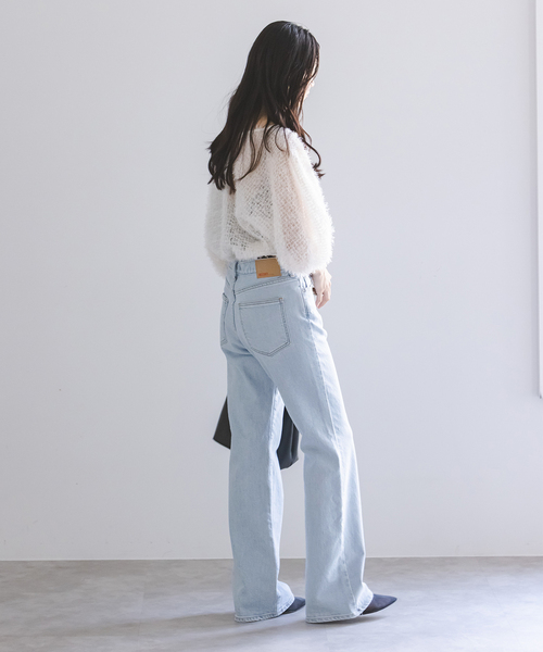 NEEDBY heritage(ニードバイヘリテージ)の「《NOBLE型別注》NEED by heritage/ニードバイヘリテージEMMY(デニムパンツ・レディース・サックスブルー/ネイビー・23/24/25/26)」の18枚目の写真