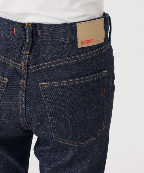 NEEDBY heritage(ニードバイヘリテージ)の「《NOBLE型別注》NEED by heritage/ニードバイヘリテージEMMY(デニムパンツ・レディース・サックスブルー/ネイビー・23/24/25/26)」の16枚目の写真