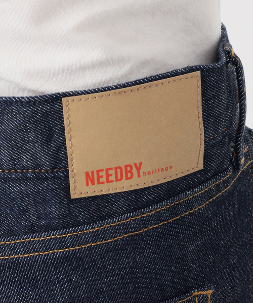 NEEDBY heritage(ニードバイヘリテージ)の「《NOBLE型別注》NEED by heritage/ニードバイヘリテージEMMY(デニムパンツ・レディース・サックスブルー/ネイビー・23/24/25/26)」の17枚目の写真