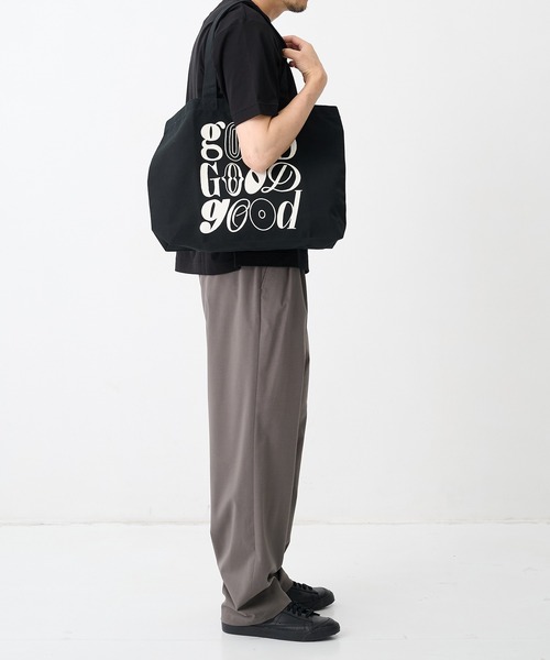 THE TOKYO(ザトウキョウ)の「【GOOD EDITION/グッドエディション】GOOD TOTE by Shogo Sekine/トートバック/A4サイズ(トートバッグ・メンズ・ブラック/アイボリー・FREE)」の7枚目の写真