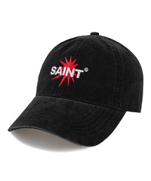 WICK（ウィック）の「SAINT スターバーストカチオンウォッシングボールキャップ-ブラック（キャップ）」