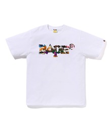 HYBRID CAMO MIXED BAPE LOGO TEE