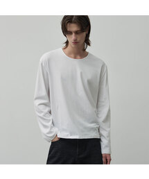 ALYSS（アリス）の「フルイドUネッククロップロングスリーブTシャツ[3COLOR]（Tシャツ/カットソー）」