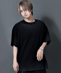 『ARULE/アルール』ラインストーン半袖Tシャツ【GC】