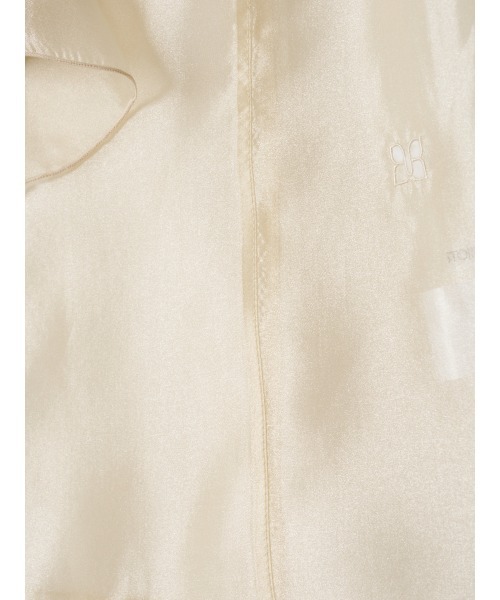 EIMY ISTOIRE(エイミーイストワール)の「AURORA TIE BLOUSE(シャツ/ブラウス・レディース・ピンク/オフホワイト/ブラック・F)」の18枚目の写真