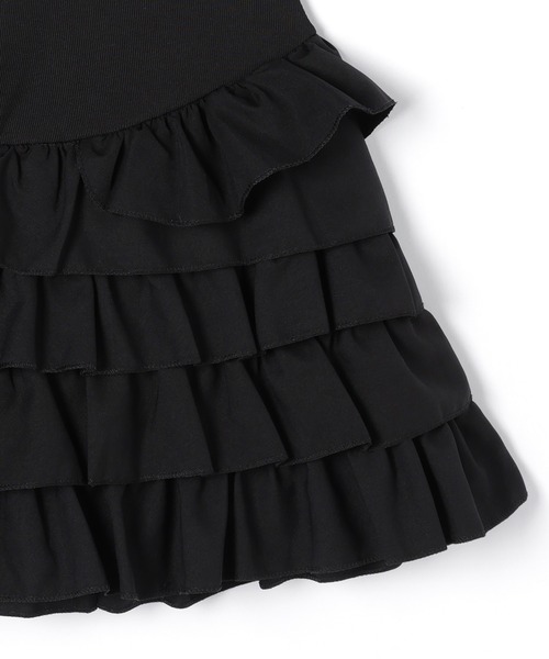 M DOLLY(エムドリー)の「frill rosalie mini dress / フリルロザリーミニドレス(ワンピース・レディース・ホワイト/ブラック・FREE/S)」の15枚目の写真