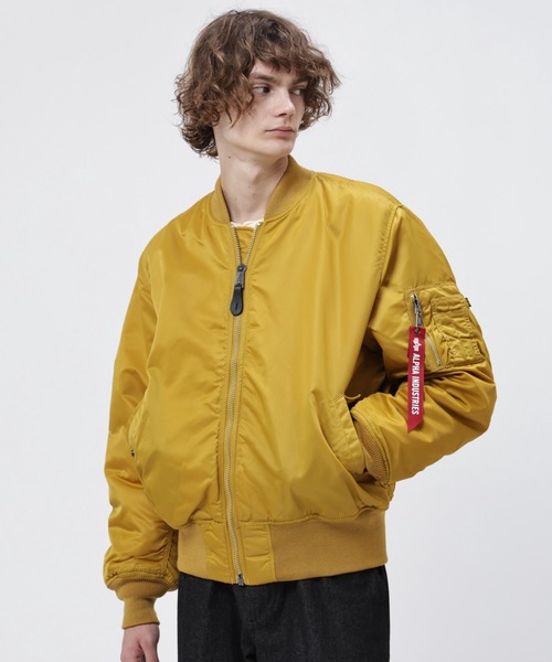 Alpha Industries(アルファインダストリーズ)の「Alpha Industries/アルファ インダストリーズ/MA-1 HERITAGE FIT FLIGHT JACKET/MA-1ヘリテージフィット フライトジャケット(MA-1・メンズ・ライトグレー/ブラック/ネイビー/グレー/カーキ/インディゴブルー/ダークグレー/セージグリーン/バーガンディー/ローズ/チャコール/マスタード/ブルー・S/M/L/2XL/XL/XS/3XL/5XL/4XL)」の11枚目の写真