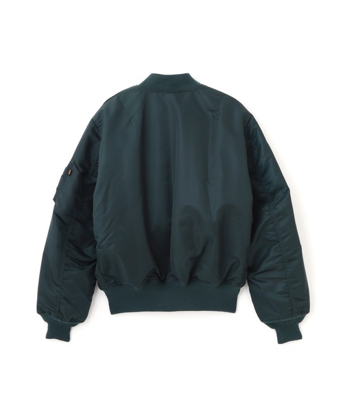 Alpha Industries（アルファインダストリーズ）の「Alpha Industries/アルファ インダストリーズ/MA-1 HERITAGE FIT FLIGHT JACKET/MA-1ヘリテージフィット フライトジャケット（MA-1・メンズ・ライトグレー/ブラック/ネイビー/グレー/カーキ/インディゴブルー/ダークグレー/セージグリーン/バーガンディー/ローズ/チャコール・S/M/L/2XL/XL/XS/3XL）」の15枚目の写真
