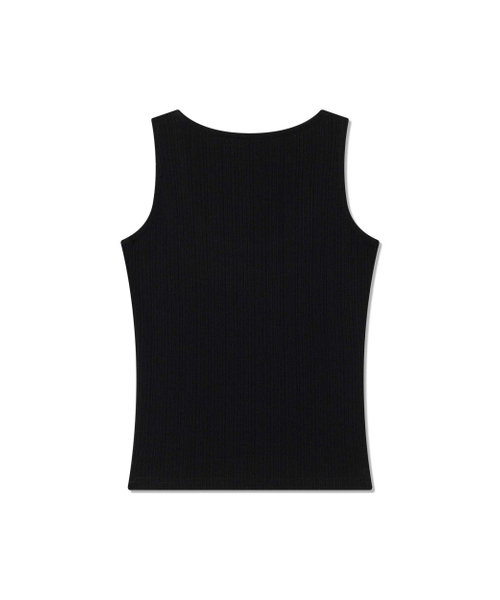 Yuje(ユジェ)の「AMELI LACE SLEEVELESS (2color,2size)(Tシャツ/カットソー・レディース・ホワイト/ブラック・SMALL/MEDIUM)」の8枚目の写真